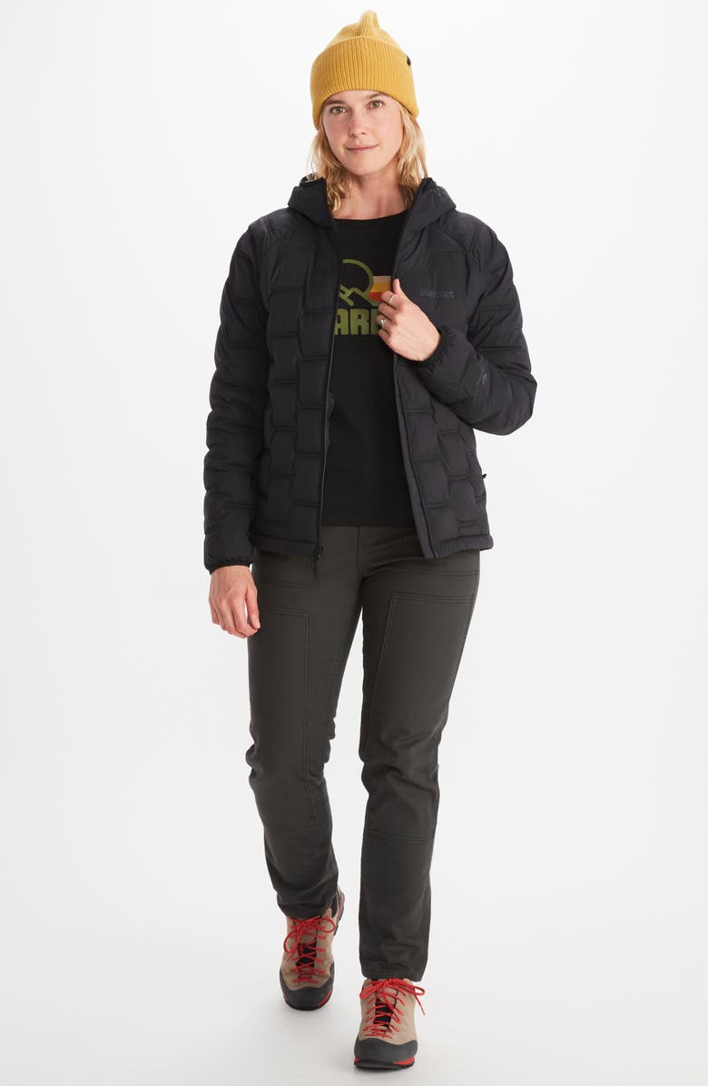 Marmot WarmCube<sup>™</sup> Active Novus Insulated Hooded Jacket, Alternate, color, Black