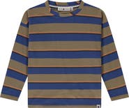 Stains and Stories by Babyface Multicolor Stripe Long Sleeve T-Shirt
