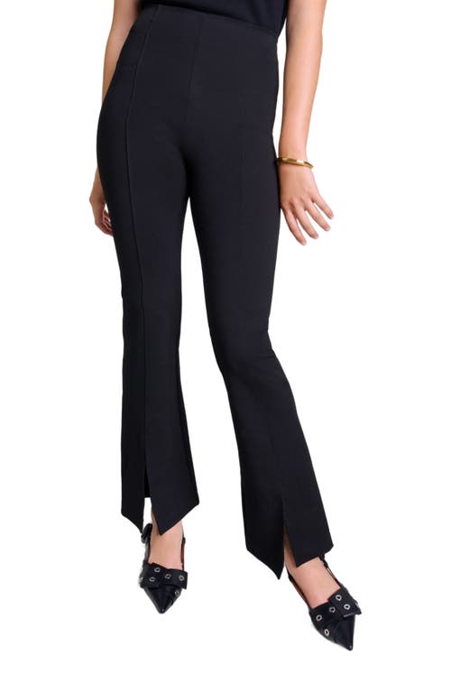 Maje Slit Trousers In Black