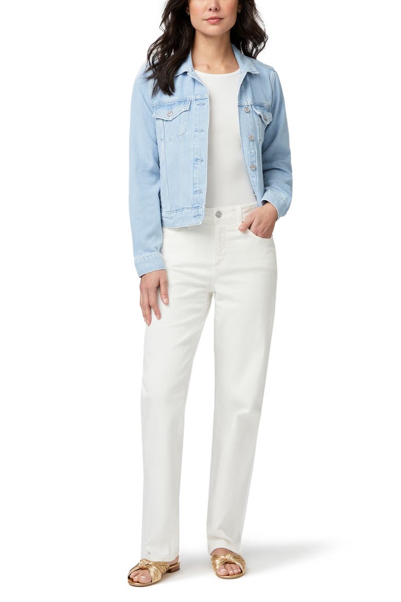 Rowan Frayed Back Yoke Denim Jacket, Alternate, color, COLMAR DISTRESSED