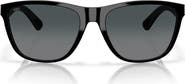 Costa Del Mar 57mm Polarized Rectangular Sunglasses