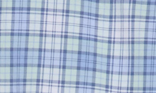 Brooks Brothers Regular Fit Plaid Cotton Button-down Shirt In Aqua Tartan