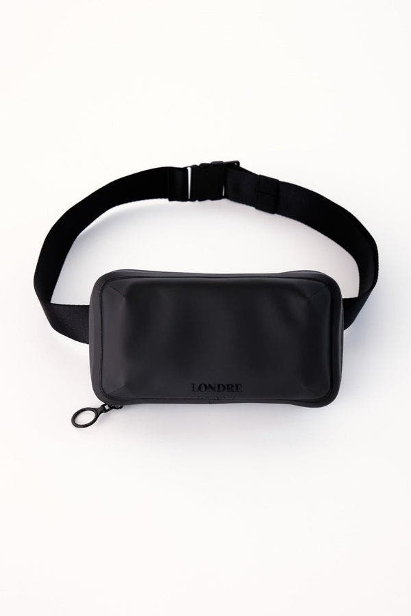 LONDRE BODYWEAR The Orea Waterproof Belt Bag, Alternate, color, Matte Black
