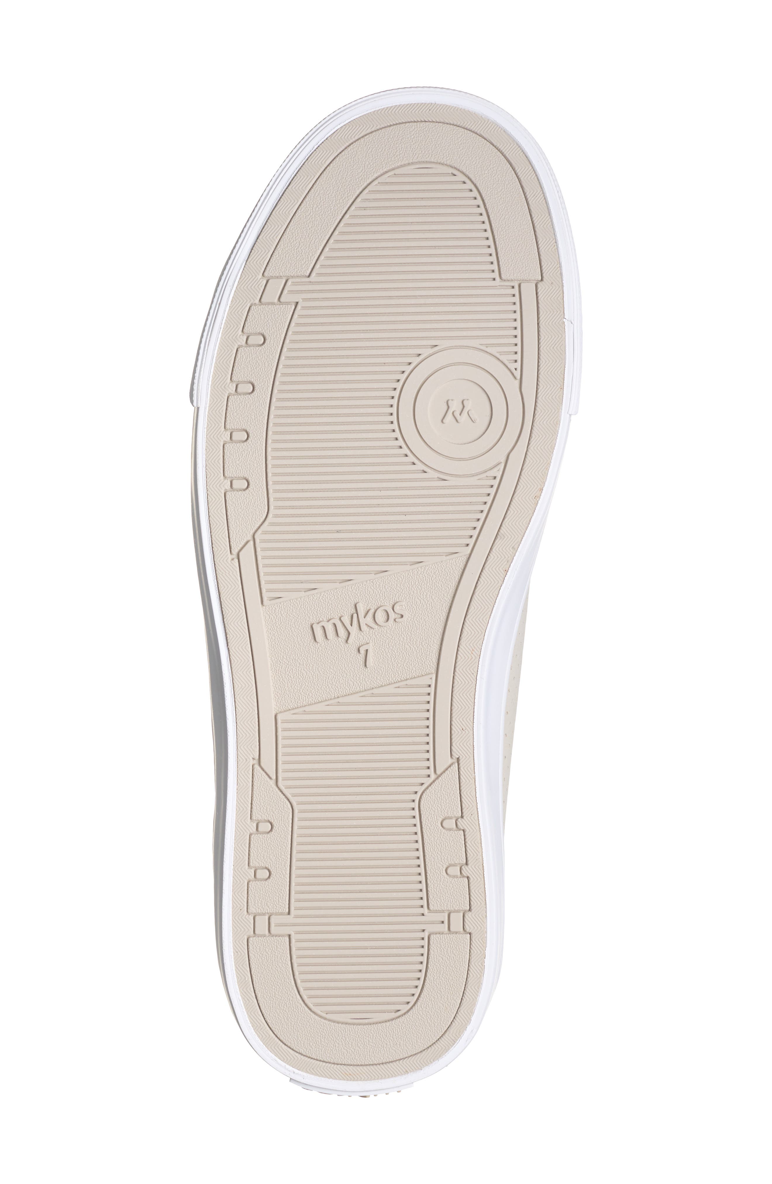 Mykos Vita Perforated Low Top Sneaker, Alternate, color, Beige Perf