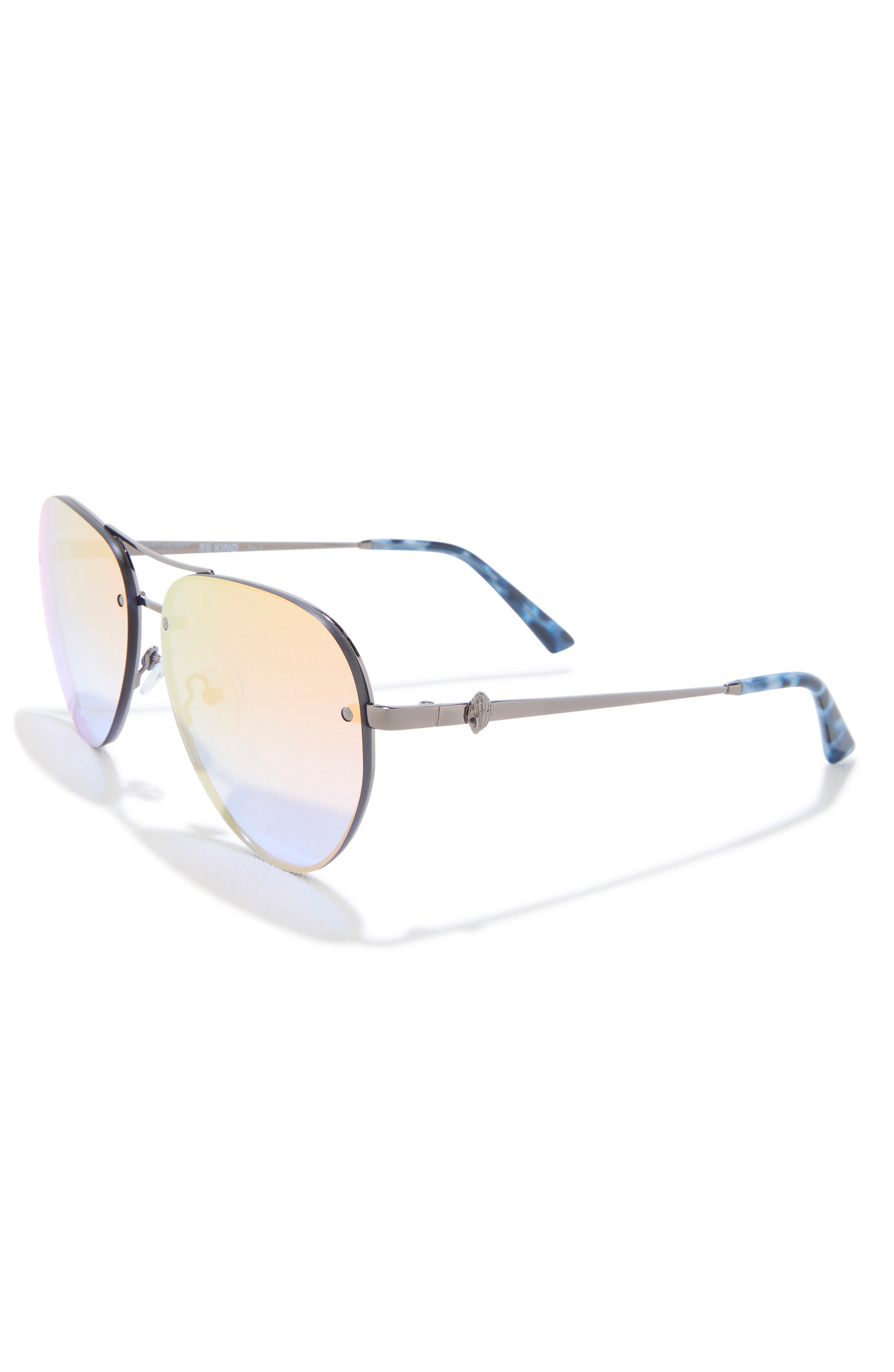 Kurt Geiger London 60mm Rimless Aviator Sunglasses (Women) | Nordstromrack