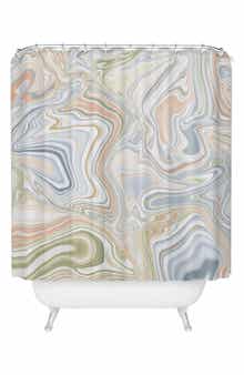 Deny Designs Sway Marble Shower Curtain