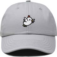 Dalix Chicken Embroidered Cotton Cap