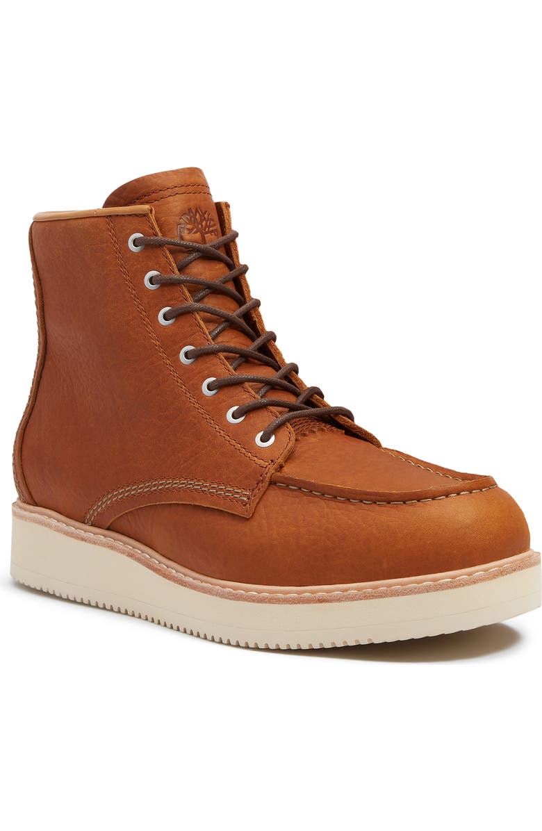 Timberland Oak Forge Boot, Main, color, Rust Full Grain