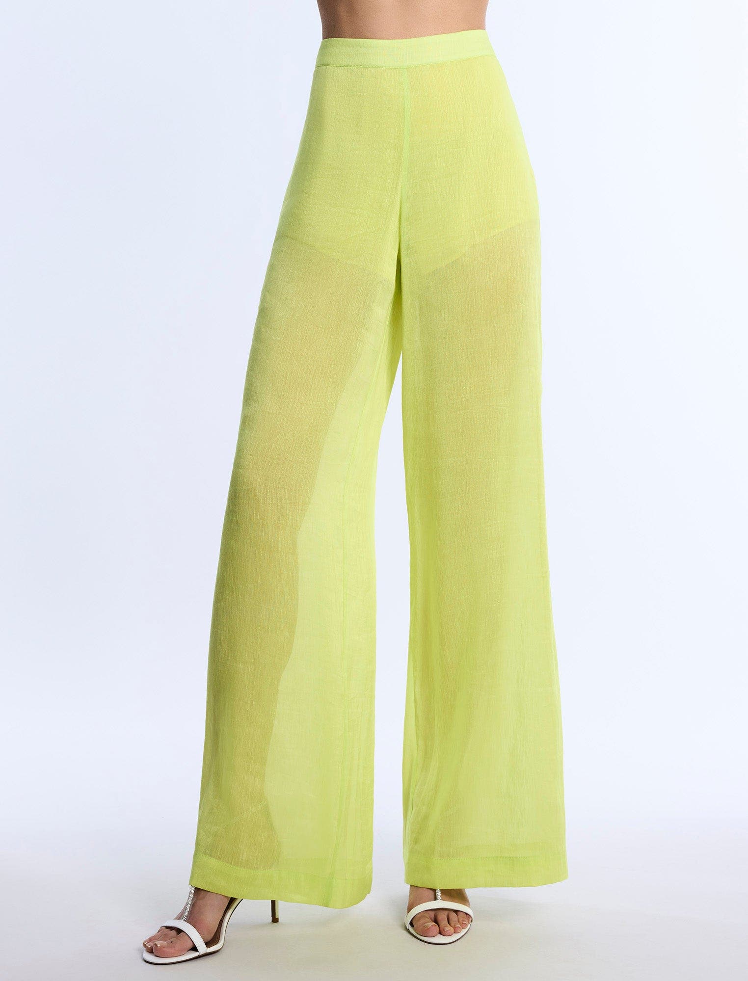 Airy Sheer Textured Pant - image 2