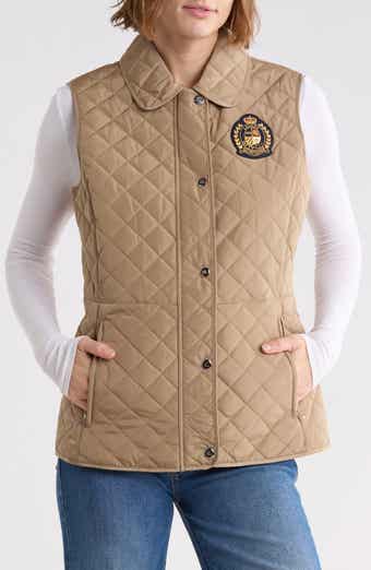 Crest Quilted Vest