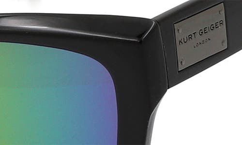 Kurt Geiger London 53mm Gradient Square Sunglasses In Black