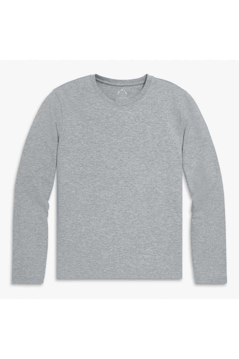 Women's Fit Long Sleeve Everyday Tee, Main, color, Heather Gray