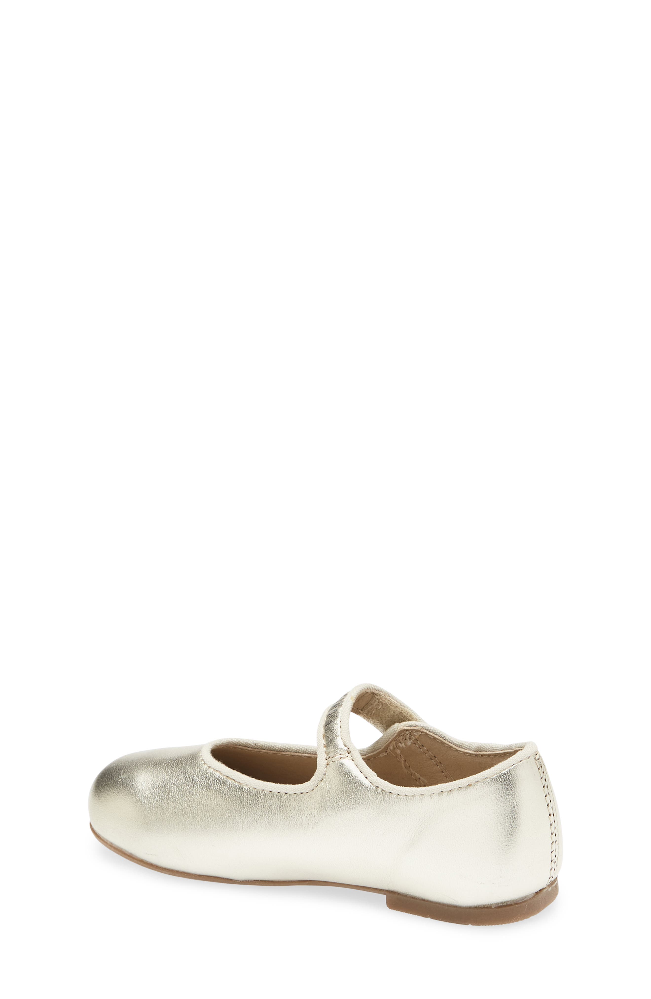 Kids' Lady Jane Flat, Alternate, color, GOLD