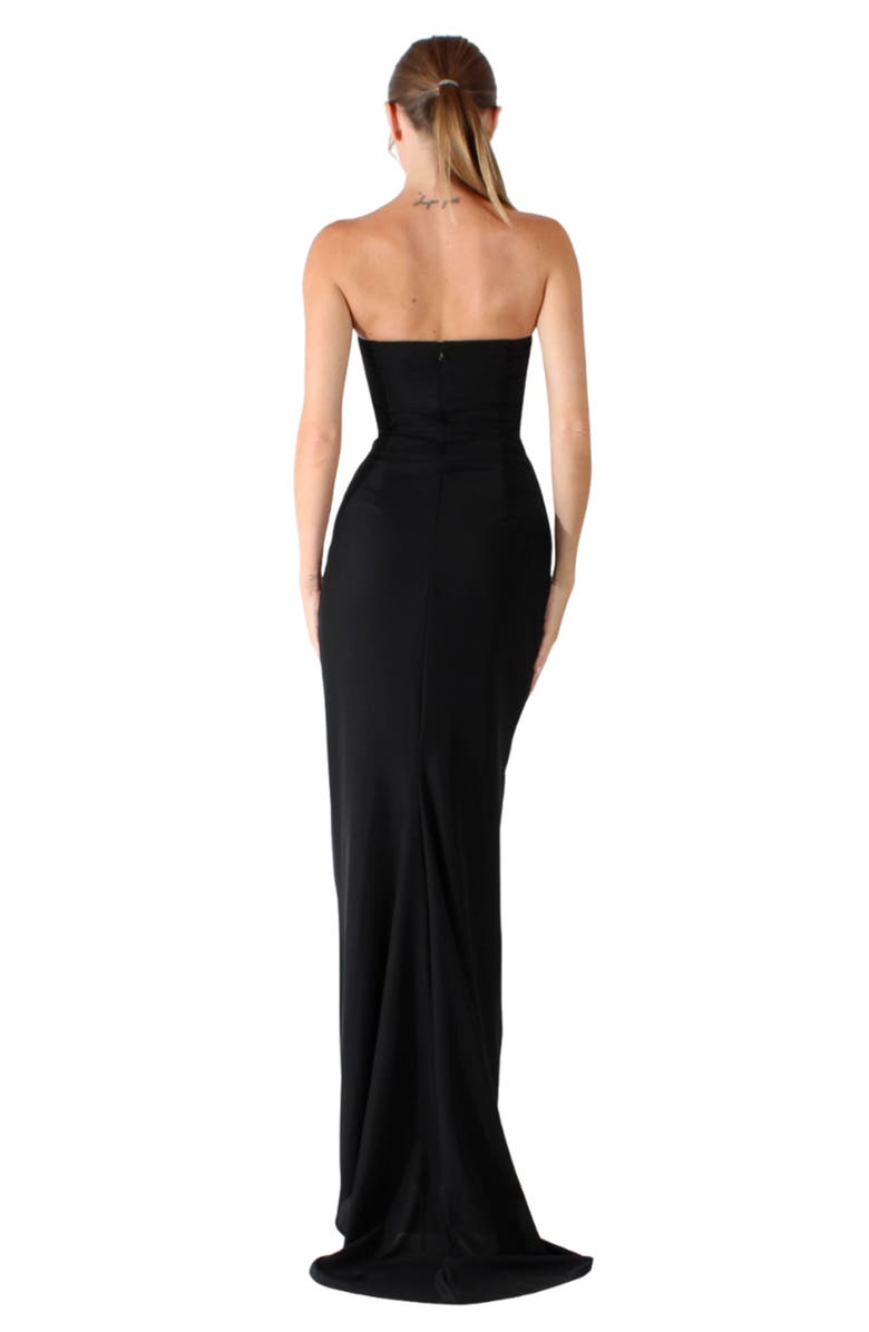 Mother of All Amaya Dress, Alternate, color, Black