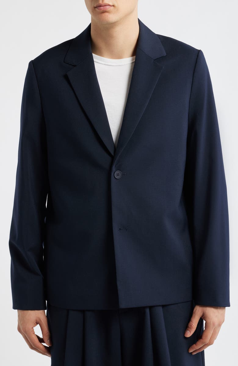 KROST Notch Lapel Blazer, Alternate, color, Dark Navy