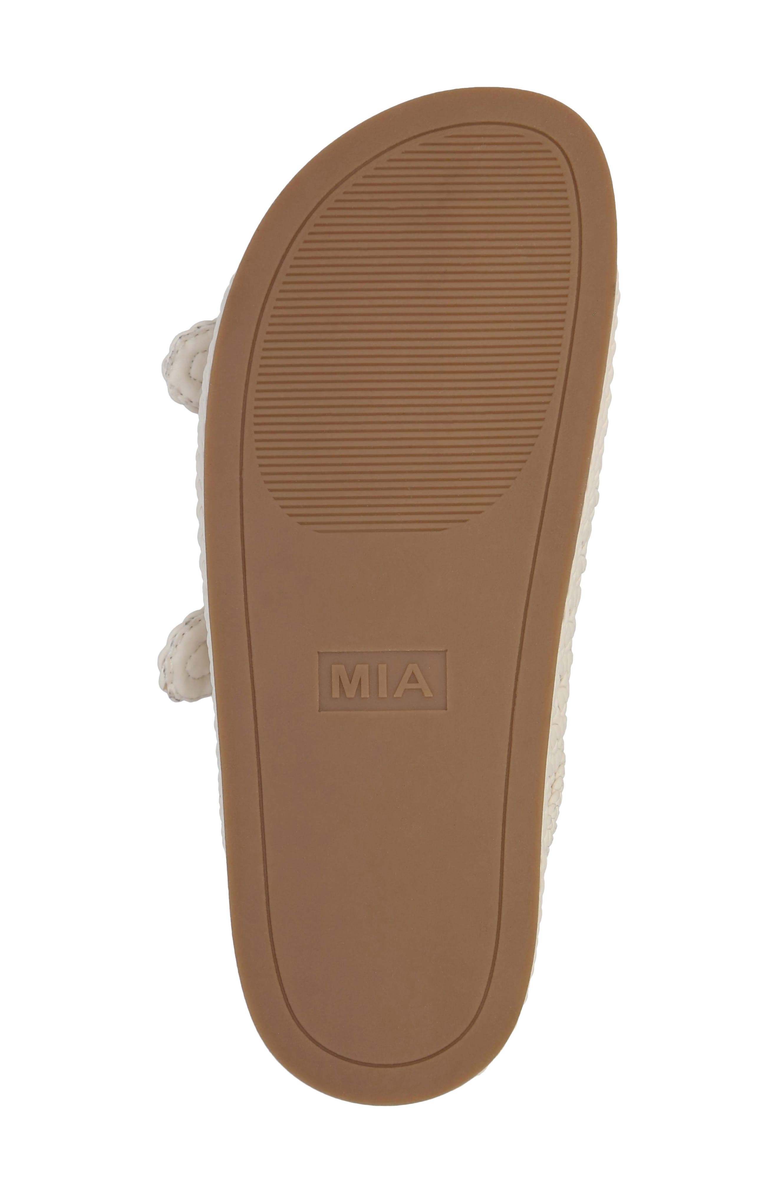 Braided Buckle Strap Platform Sandal, Alternate, color, BONE