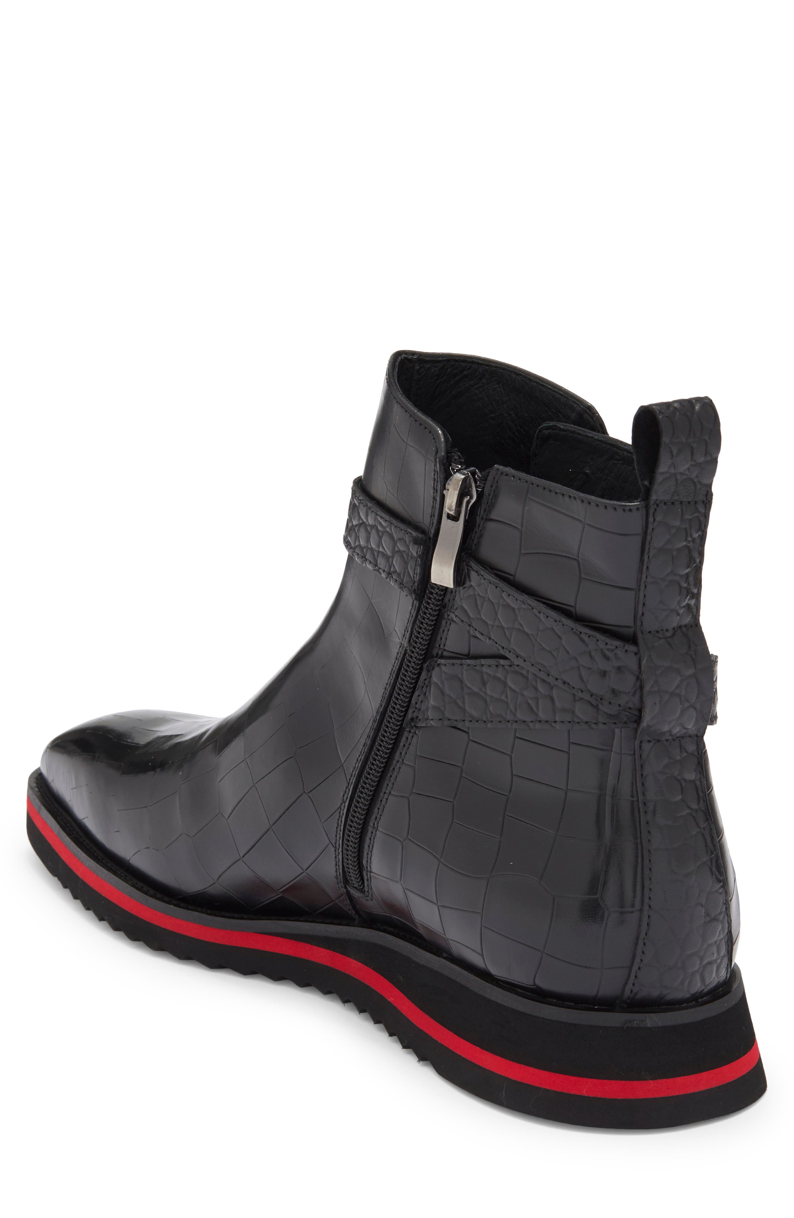 Centenario Side Zip Boot, Alternate, color, BLACK