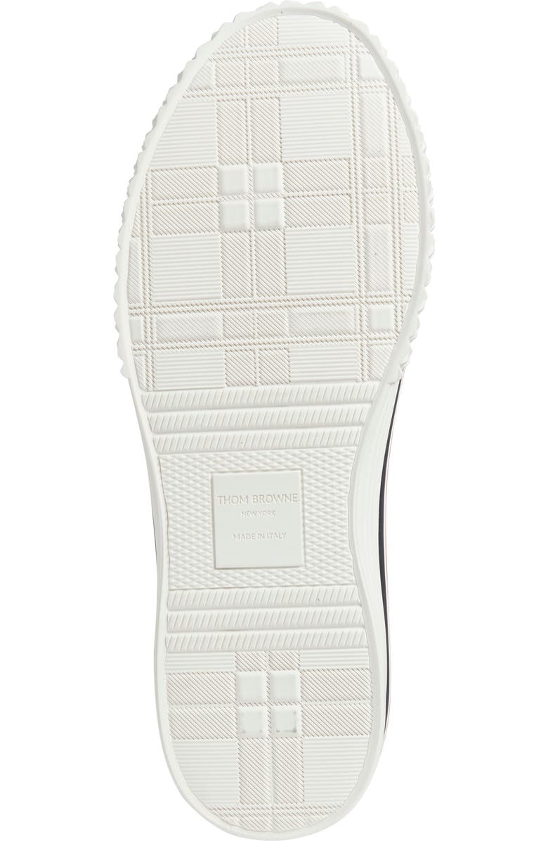 Thom Browne Collegiate Low Top Sneaker, Alternate, color, White
