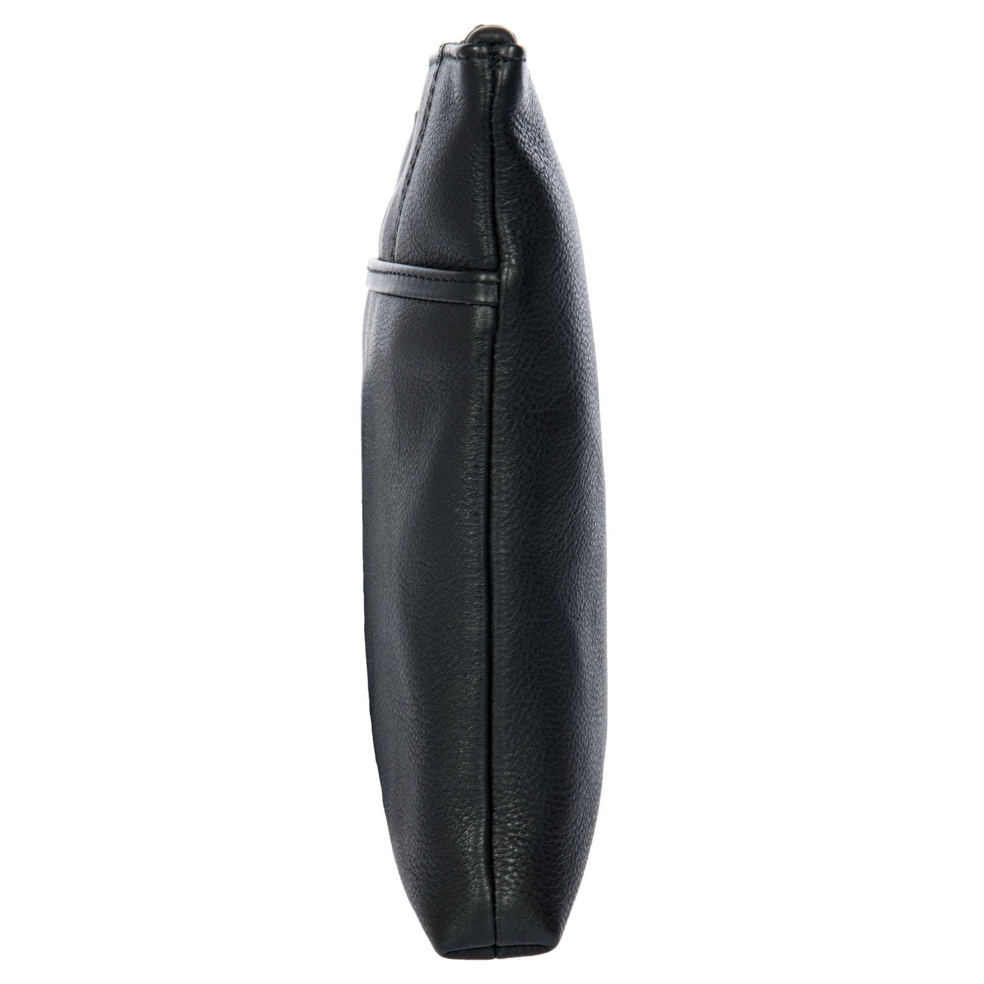 Porsche Design Roadster Leather EVO Clutch Bag, Alternate, color, Black