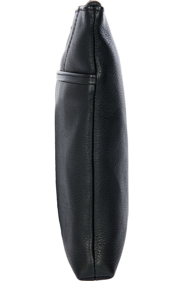 Porsche Design Roadster Leather EVO Clutch Bag, Alternate, color, Black