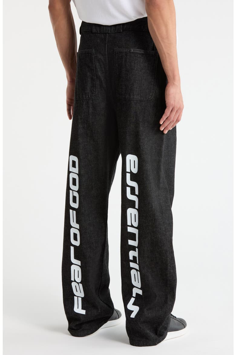Cotton Work Pants, Alternate, color, VINTAGE BLACK