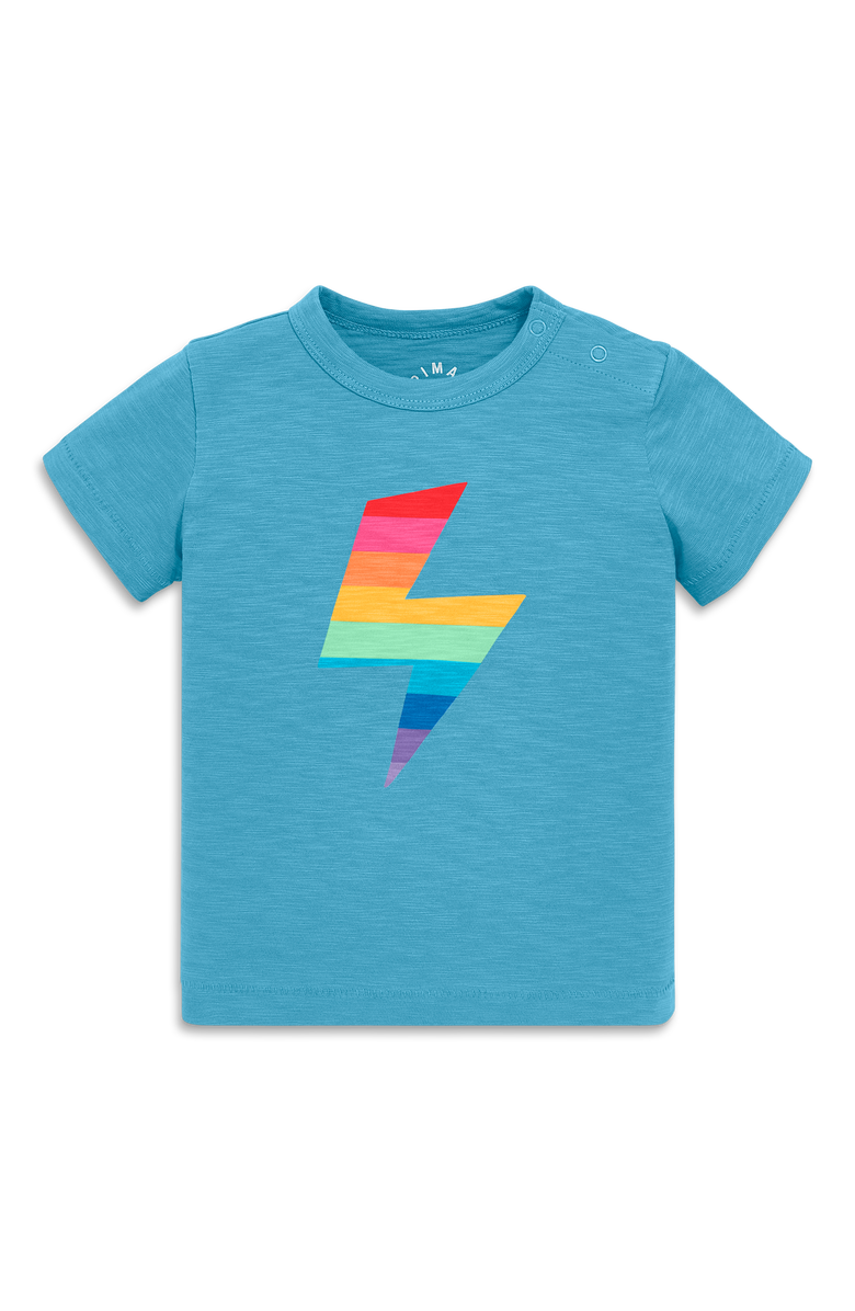 Primary Baby Rainbow Bolt Tee, Main, color, 