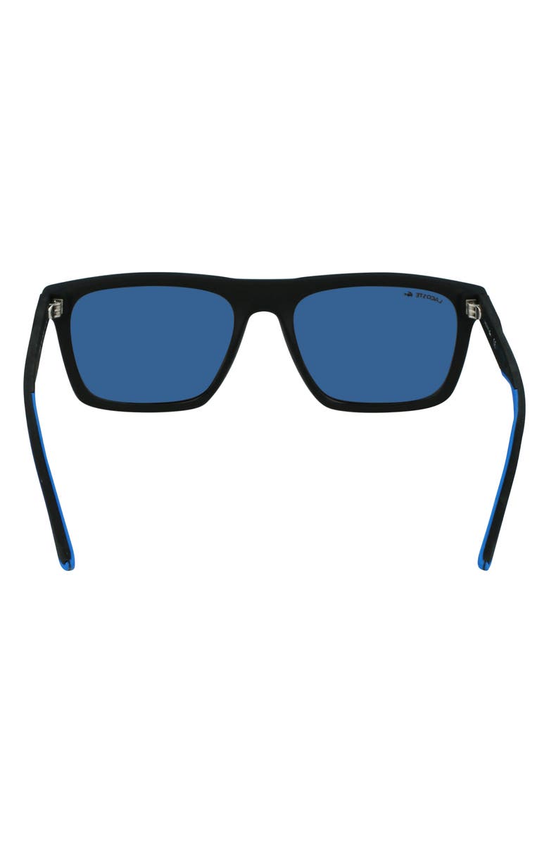 Lacoste Sport 56mm Square Sunglasses, Alternate, color, 