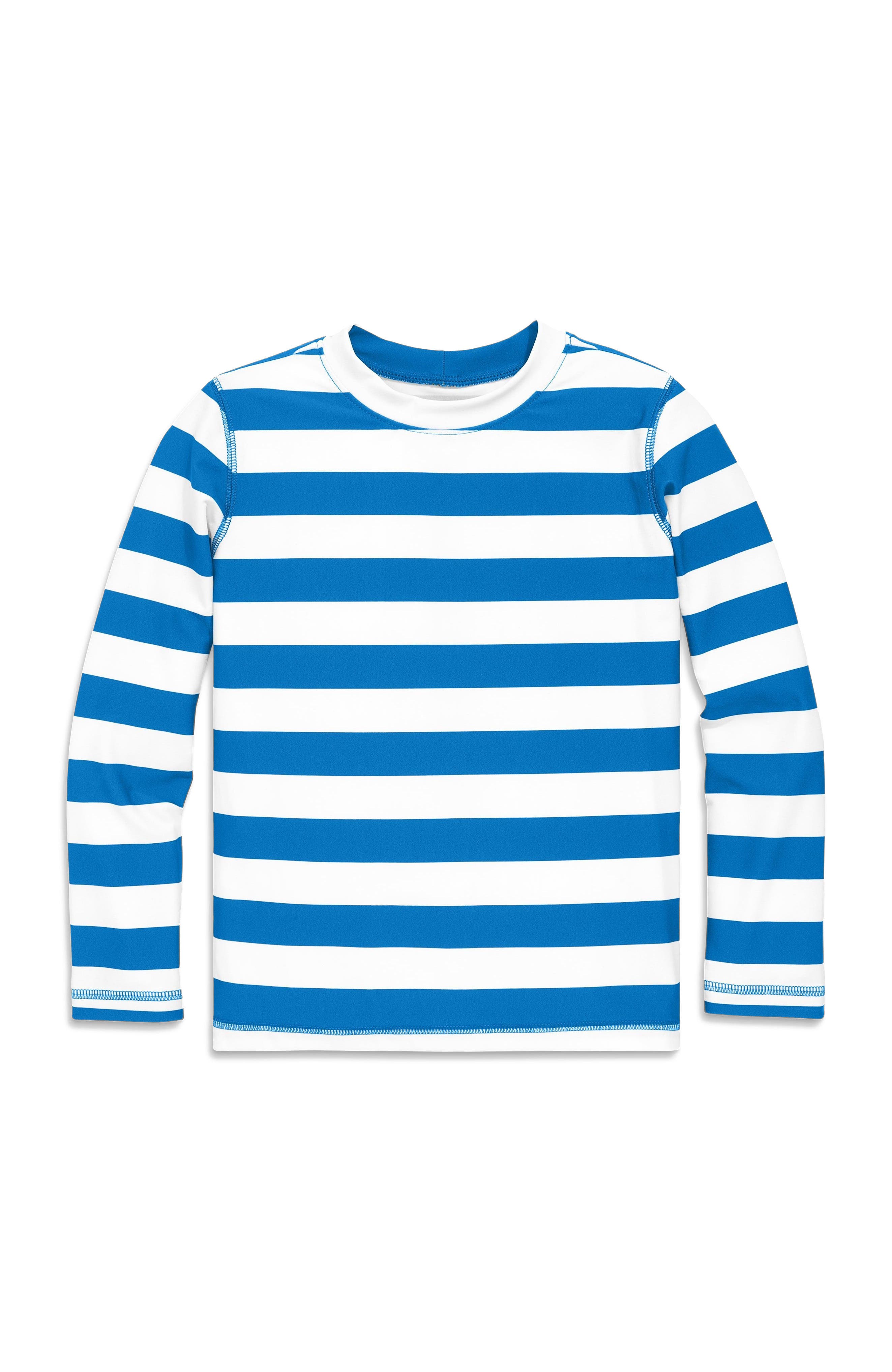 selected Blueberry White Stripe