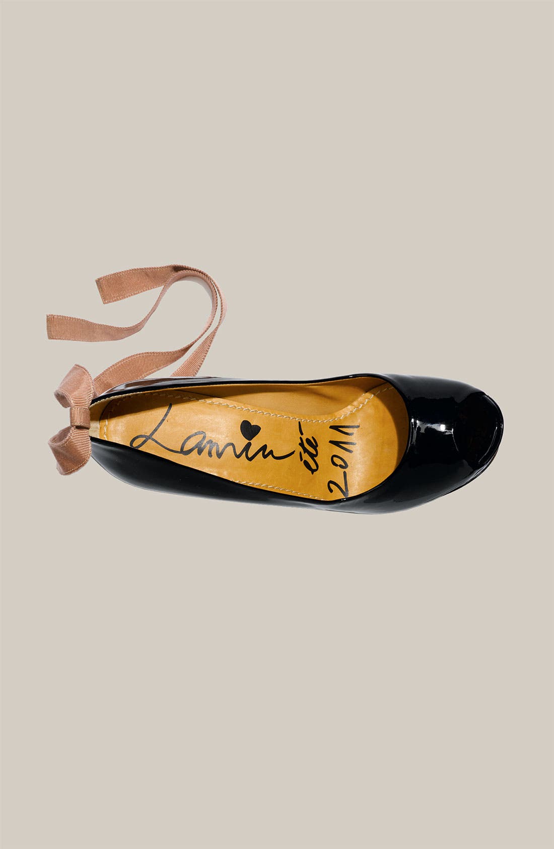 'Puzzle' Peep Toe Wedge Pump, Alternate, color, BLACK