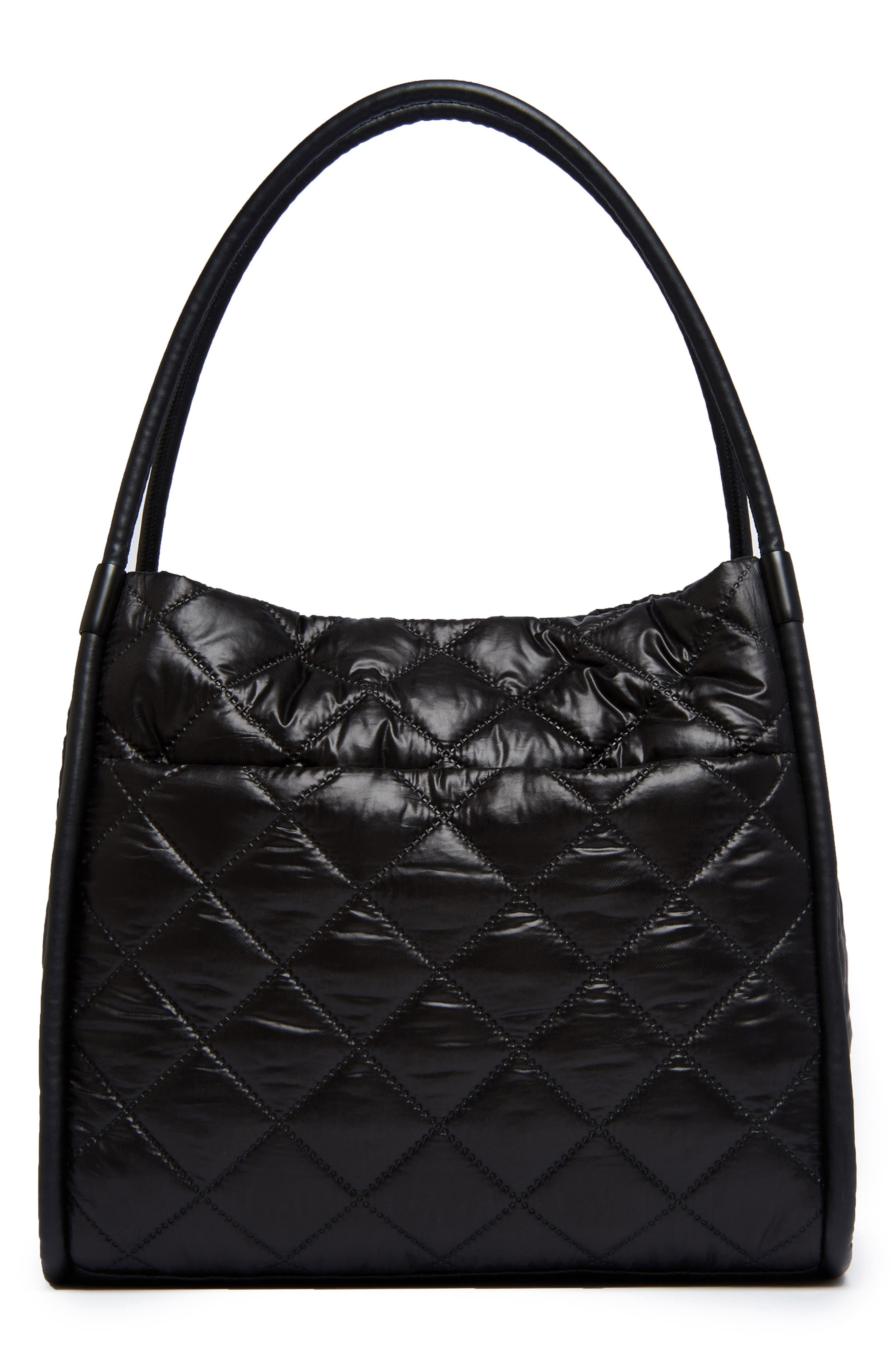 Thacker Tery Diamond Quilted Nylon Tote, Alternate, color, 