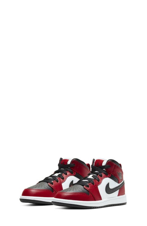 Nike Air Jordan 1 Mid SE Basketball Sneaker (Baby, Walker, Toddler, Little Kid & Big Kid)