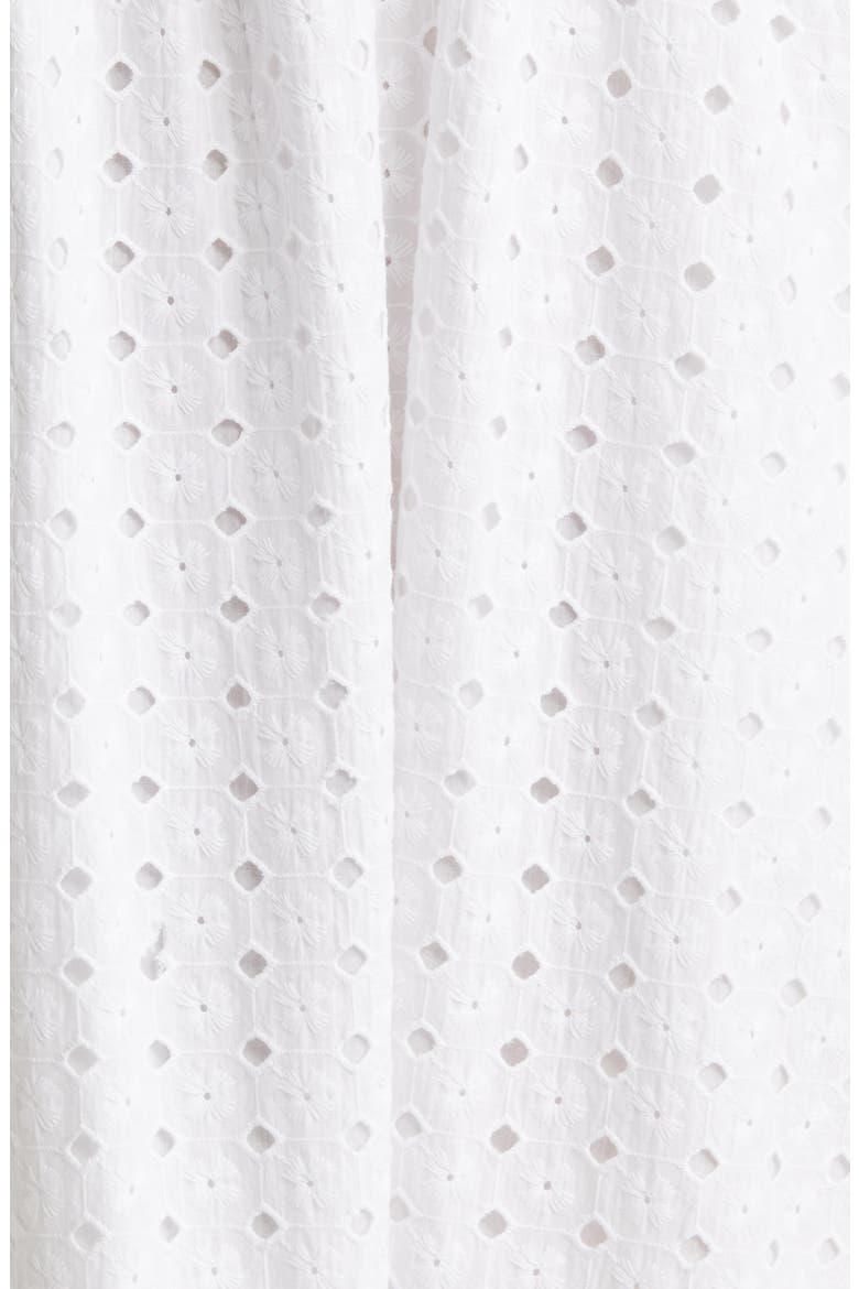 Matching Family Moments Broderie Anglaise Cotton Dress, Alternate, color, WHITE