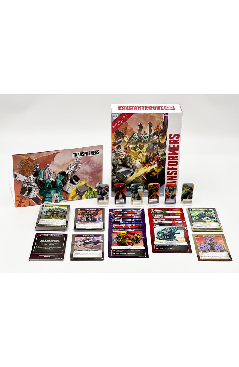 Renegade Games Studio Transformers Deckbuilding Game Infiltration Protocol Expansion 14+, Alternate, color, Multicolored