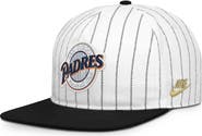 Nike Men's Nike White/Black San Diego Padres Cooperstown Collection Pro Adjustable Hat