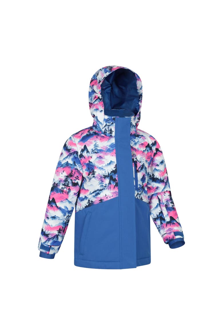 Childrens/Kids Himalayan Abstract Ski Jacket, Alternate, color, Bright Pink