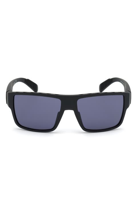 57mm Rectangular Sunglasses