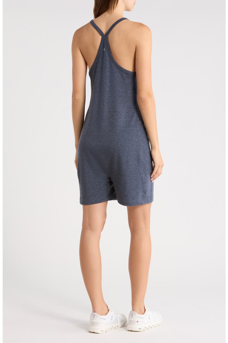 Change Of Heart Romper, Alternate, color, NAVY SAPPHIRE HEATHER