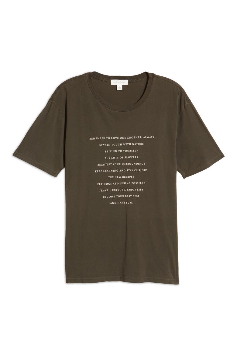 Love One Another Graphic Tee, Alternate, color, WASHED BLACK