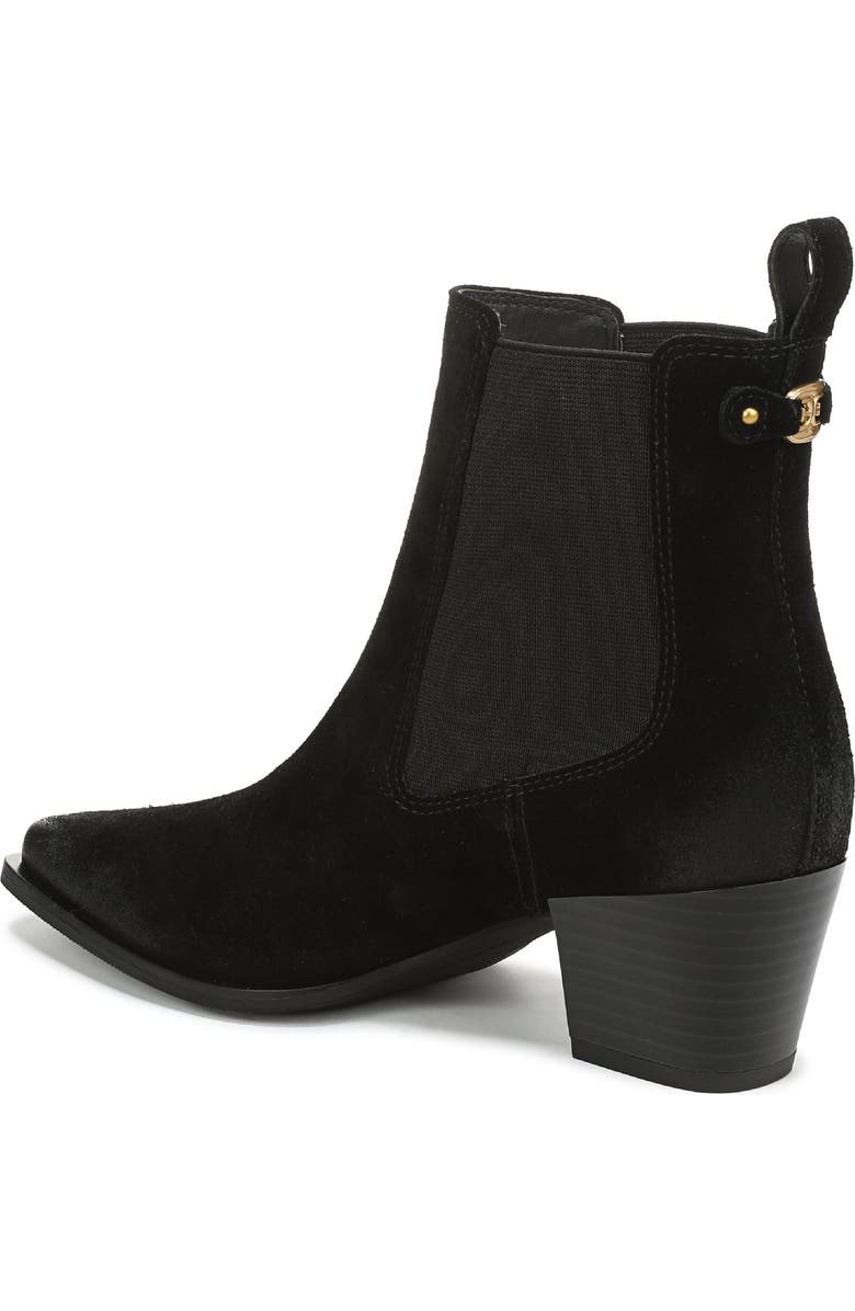 Sam Edelman Ashtyn Chelsea Boot, Alternate, color, Black Suede