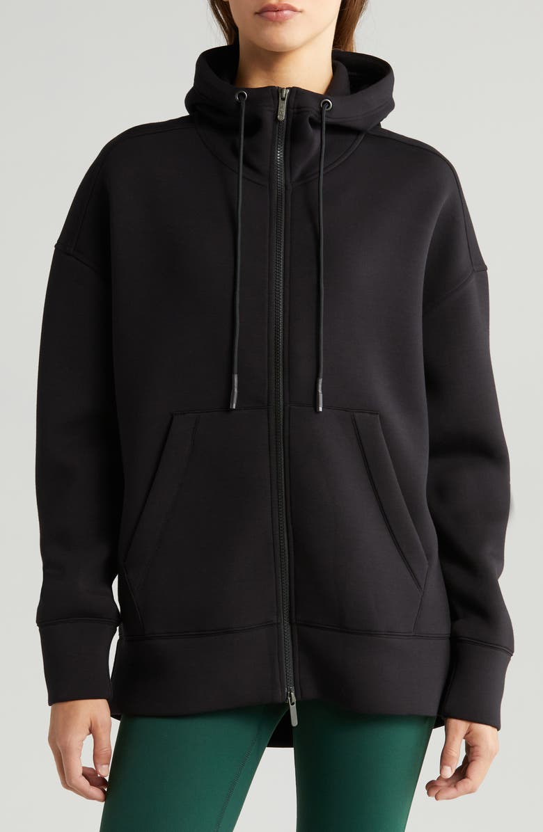 Zella Intention Zip Hoodie, Alternate, color, 