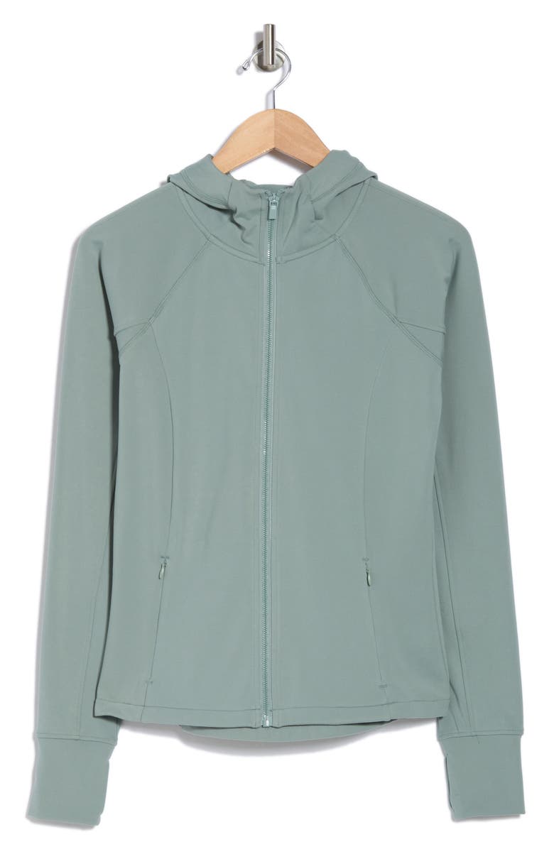 YOGALICIOUS Polarlux Diamond Zip Hoodie, Alternate, color, 