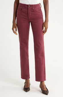 NYDJ Marilyn High Waist Straight Leg Jeans
