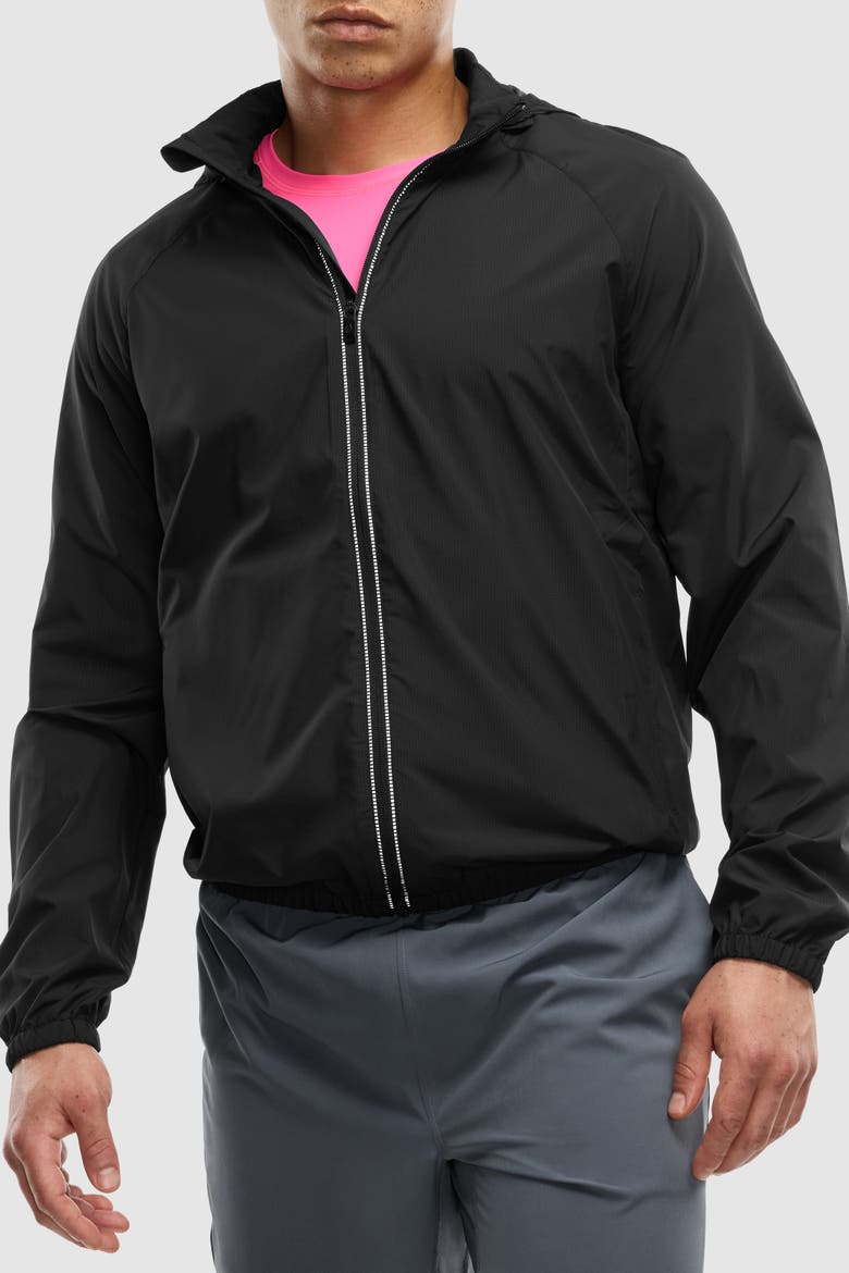 Run Jacket, Main, color, Black