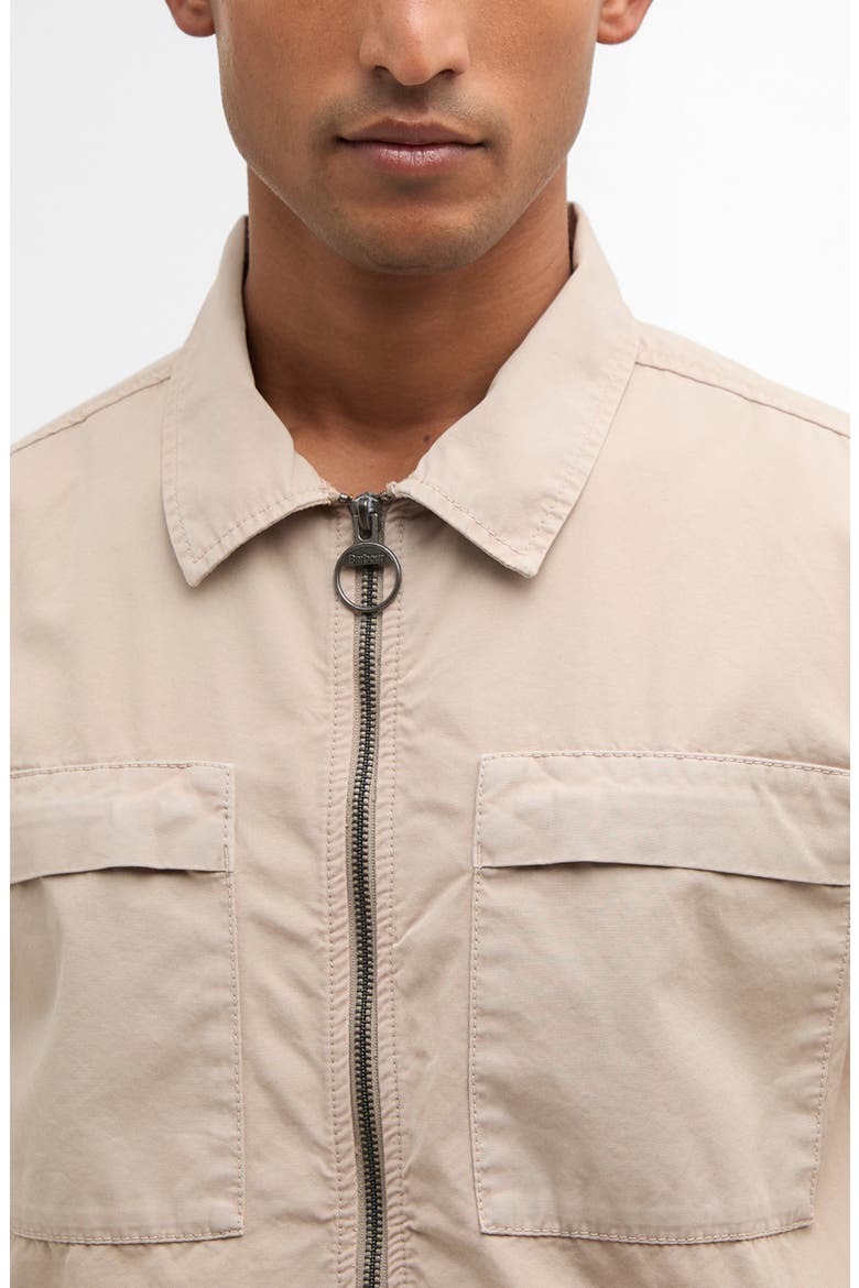 Glendale Zip Overshirt, Alternate, color, CONCRETE