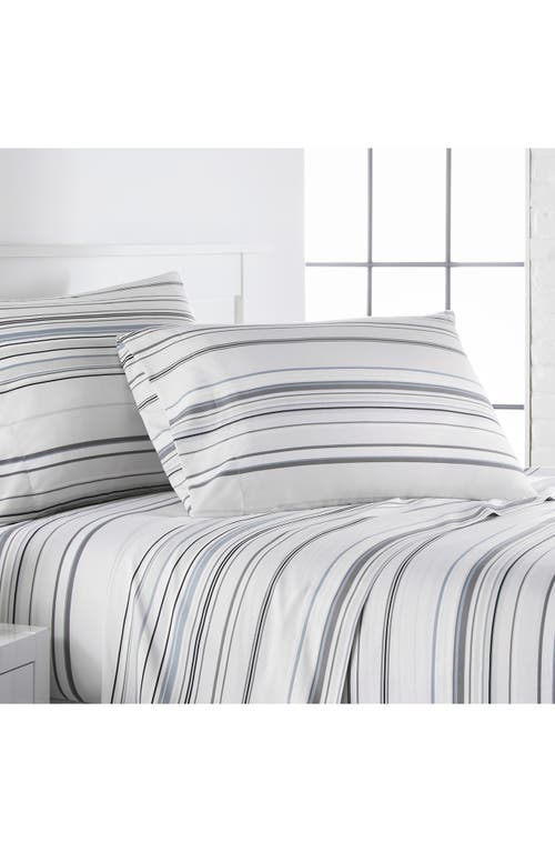 Southshore Fine Linens Premium Collection Printed Deep Pocket Sheet Sets In White