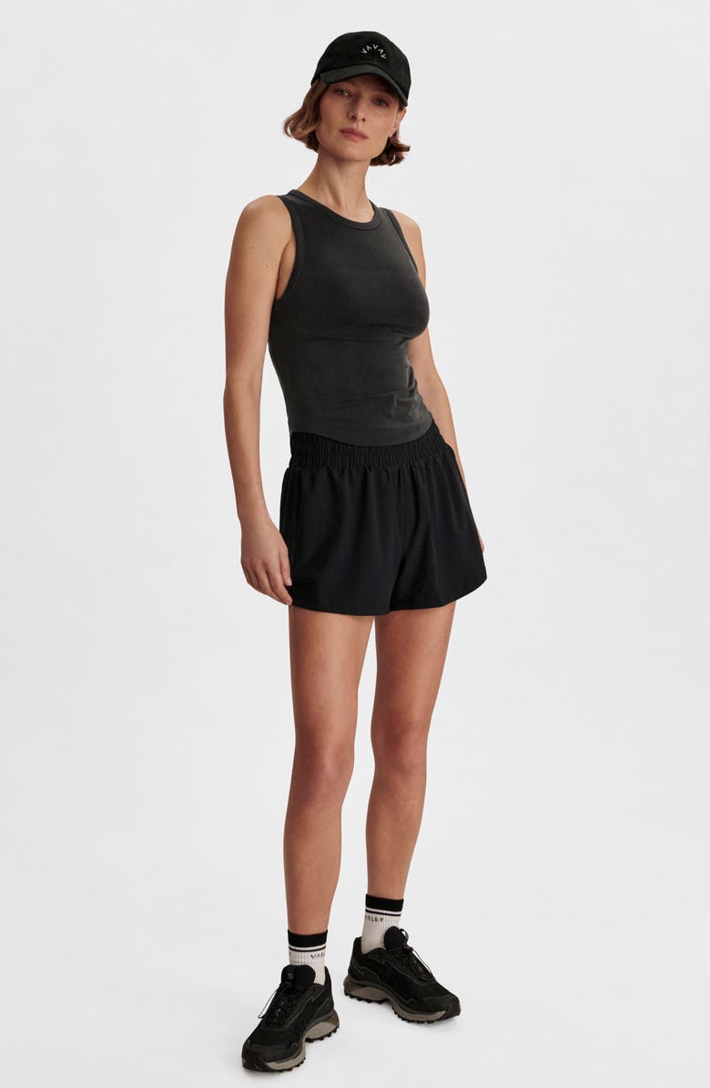 Varley Toby Seamless Tank, Alternate, color, Black
