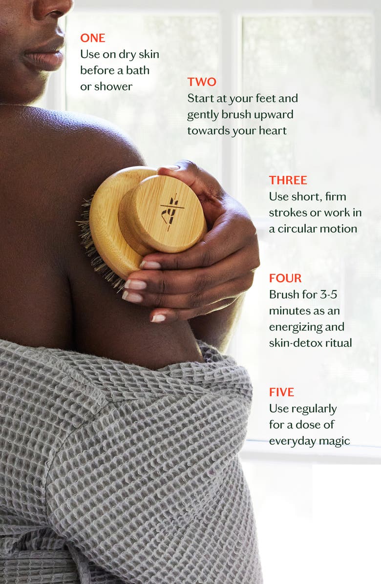 Kate McLeod The Dry Brush - Exfoliating Body Tool, Alternate, color, 