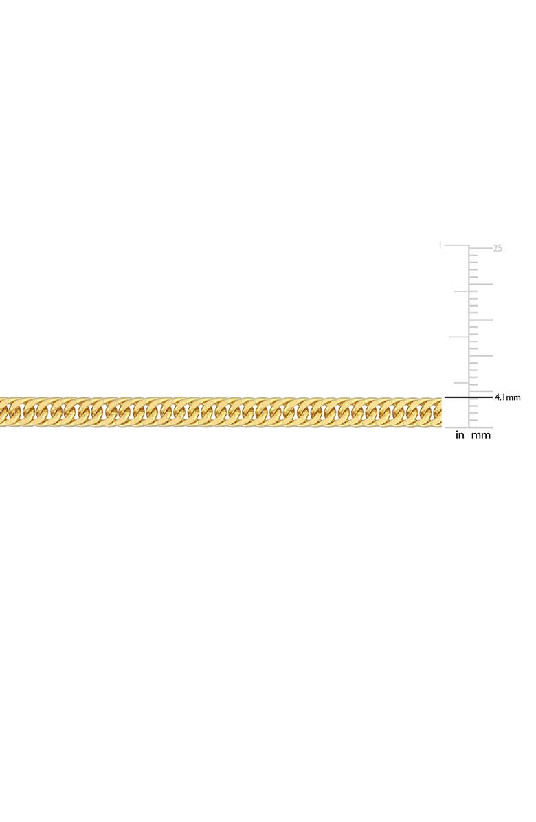 DELMAR Double Curb Chain Bracelet & Necklace Set, Alternate, color, 