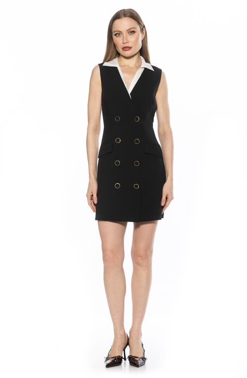 Alexia Admor Rune Vest Dress In Black