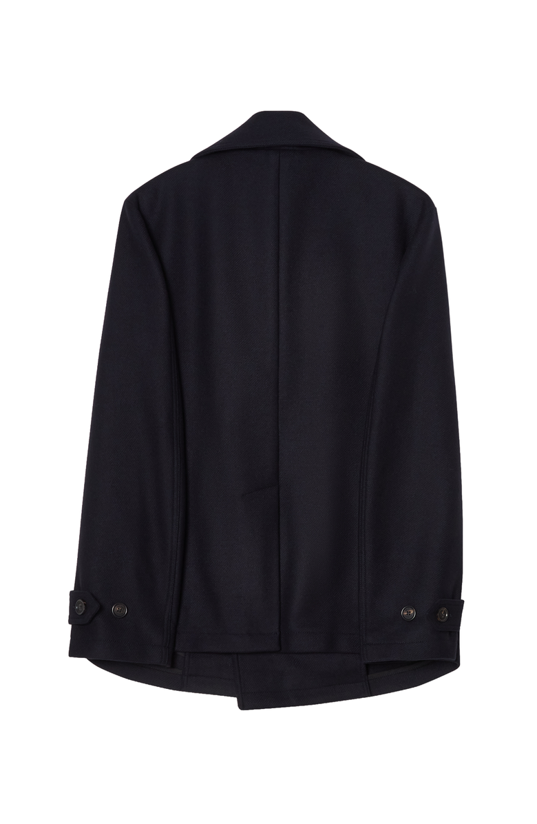 Robert Talbott Curtis Peacoat, Alternate, color, Navy